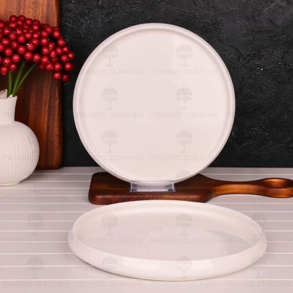 1 ADET VENTO Mien 23.7CM PORSELEN BİREYSEL KAHVALTI SERVİS (25066)