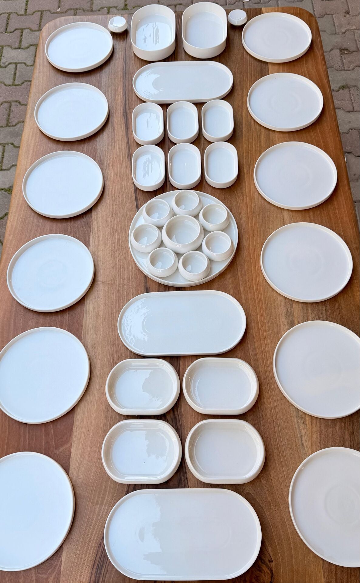 38 Parça Capital Porselen 5 Çayı Kahvaltı Set (Kişi Adedi Seçiniz)