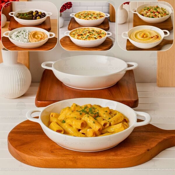 1 ADET CARMEN Mien 19CM PORSELEN BÜYÜK, YEMEK & KAHVALTILIK KASE (25079)