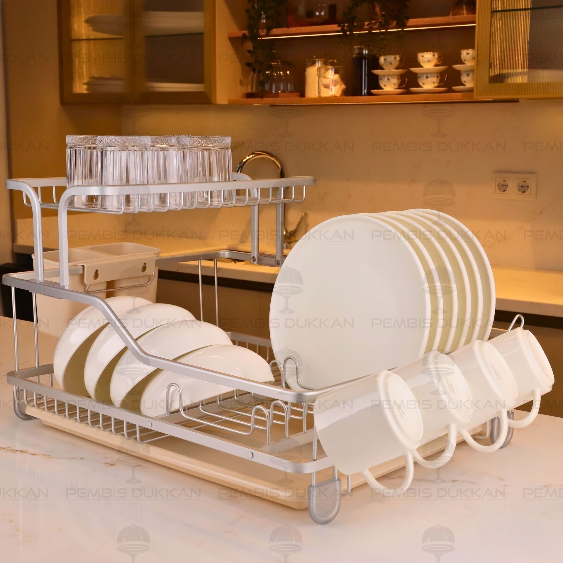 KREM ALÜMİNYUM, 2 KATLI BULAŞIKLIK (ARW6499)