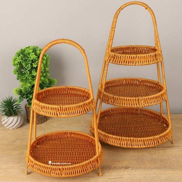 2 KATLI RATTAN SUNUMLUK
