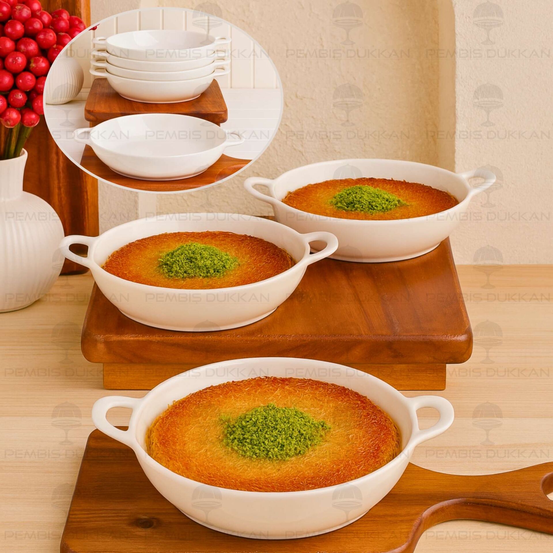 1 ADET CARMEN Mien 15.1CM PORSELEN ORTA, KAHVALTILIK KASE (25078)