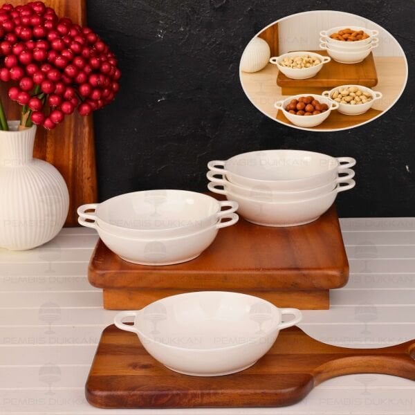 1 ADET CARMEN Mien 12.1CM PORSELEN KÜÇÜK, KAHVALTILIK KASE (25077)