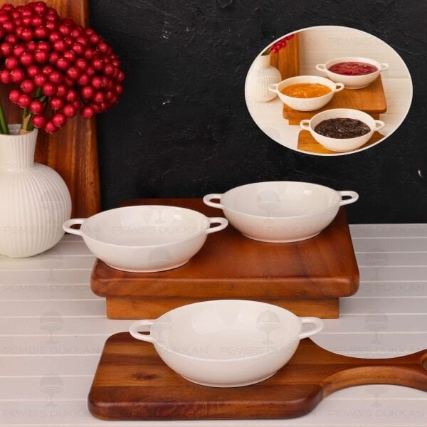 1 ADET CARMEN Mien 12.1CM PORSELEN KÜÇÜK, KAHVALTILIK KASE (25077)