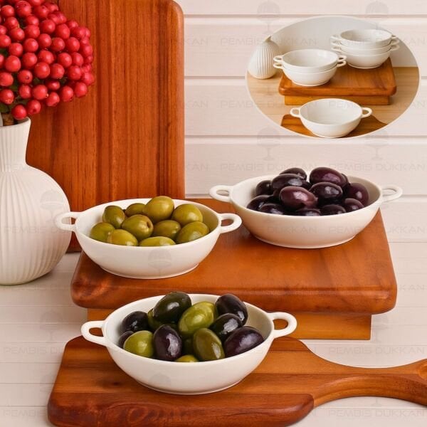 1 ADET CARMEN Mien 12.1CM PORSELEN KÜÇÜK, KAHVALTILIK KASE (25077)