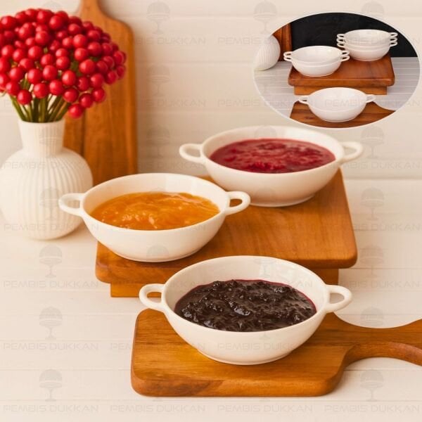 1 ADET CARMEN Mien 12.1CM PORSELEN KÜÇÜK, KAHVALTILIK KASE (25077)