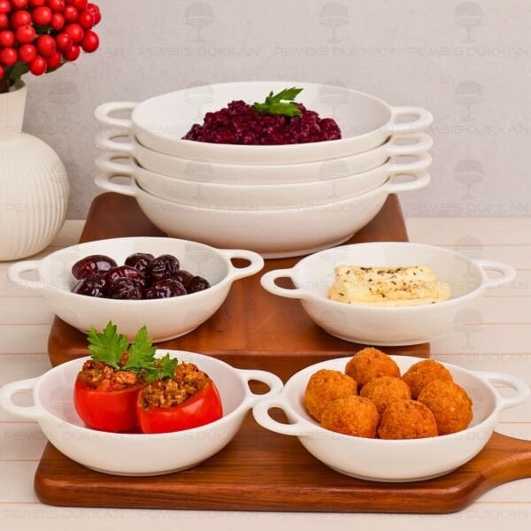 1 ADET CARMEN Mien 12.1CM PORSELEN KÜÇÜK, KAHVALTILIK KASE (25077)