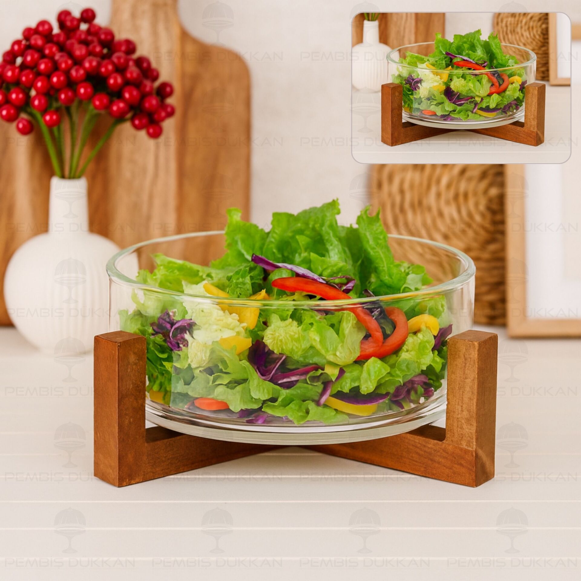 LENNY AKASYA ALTLIKLI, CAM SALATA & MEYVE KASE (9R14)