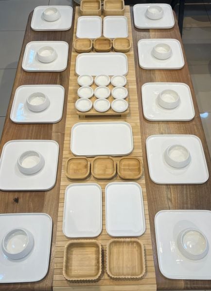 BAMBU&PORSELEN KAHVALTI SET N09 (KİŞİ ADEDİNİ SEÇİNİZ)