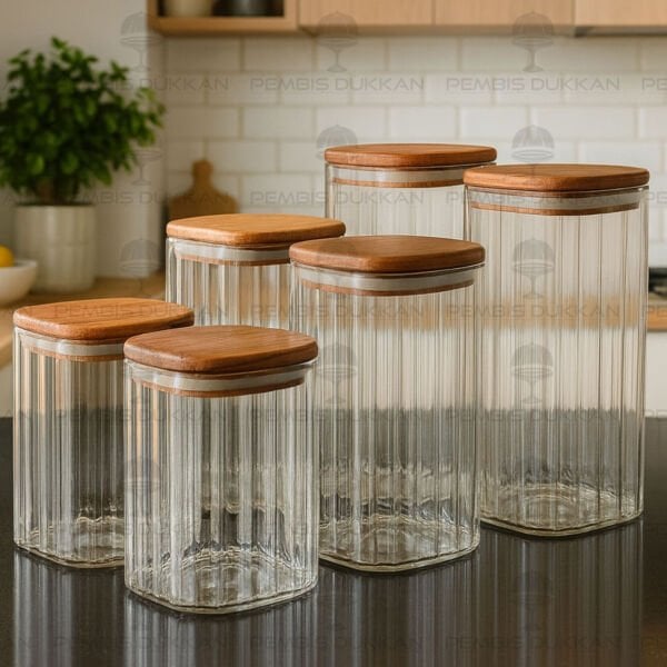 6LI VERA ERZAK KAVANOZ SET (BOR063-064-065)