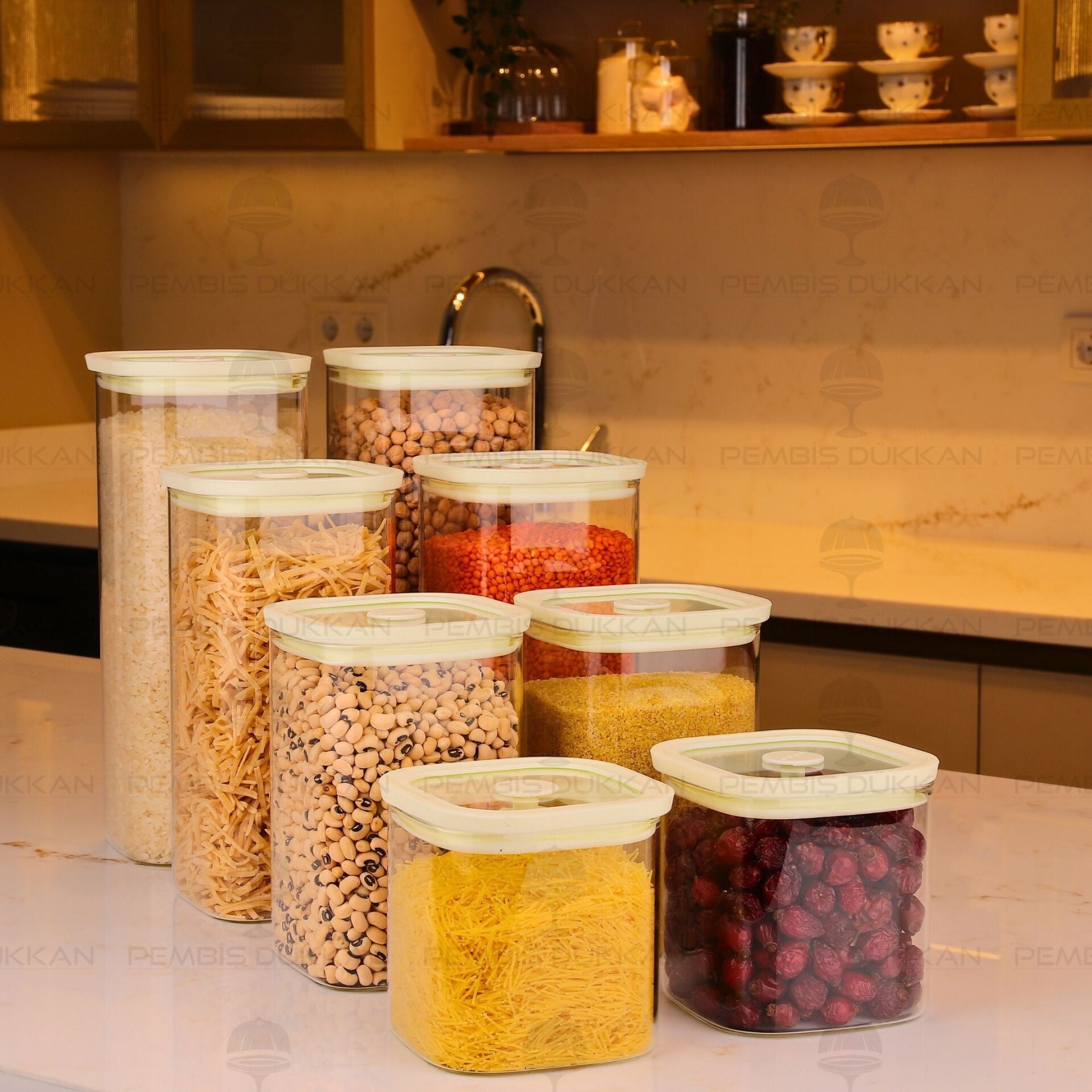 8Lİ KREM SNUG ERZAK KAVANOZ SET (6226-6227-6228-6229)