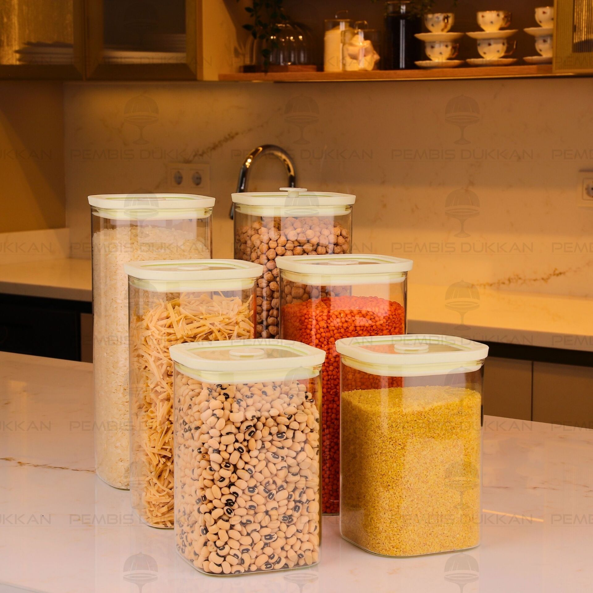 6LI KREM SNUG ERZAK KAVANOZ SET (6227-6228-6229)