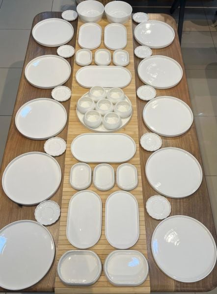 PORSELEN KAHVALTI SET NO 82 (KİŞİ ADEDİNİ SEÇİNİZ)