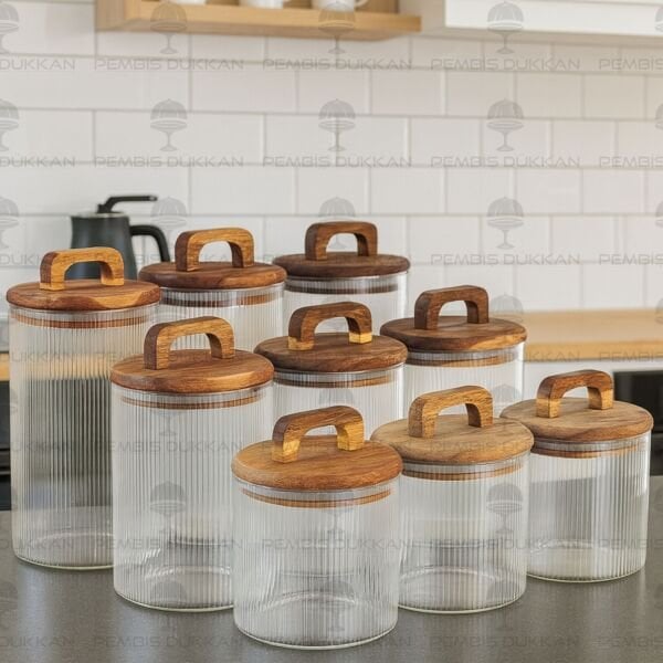 9LU LİNES ERZAK KAVANOZ SET (BOR041-042-043)