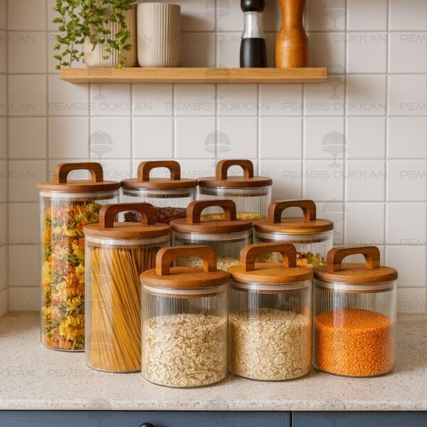 9LU LİNES ERZAK KAVANOZ SET (BOR041-042-043)