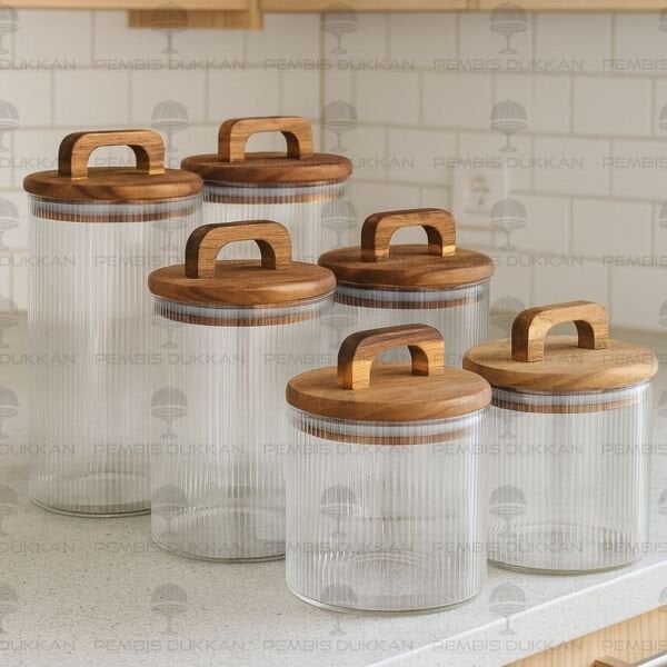 6LI LİNES ERZAK KAVANOZ SET (BOR041-042-043)