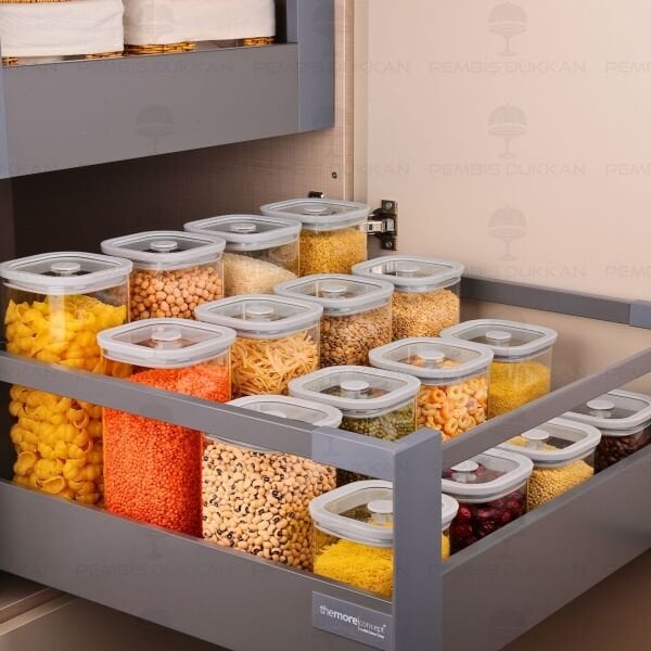 16LI GRİ SNUG ERZAK KAVANOZ SET (6226-6227-6228-6229)