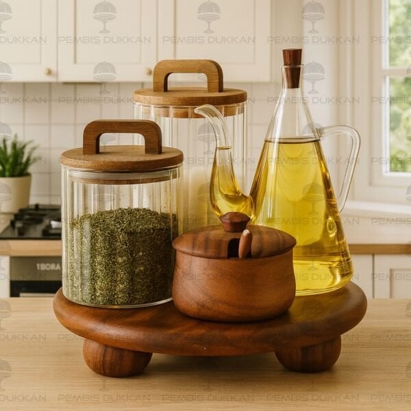 KÜÇÜK İBRİK YAĞDANLIK, NOVA OCAK YANI KÖŞE KOMBİN SET NO3