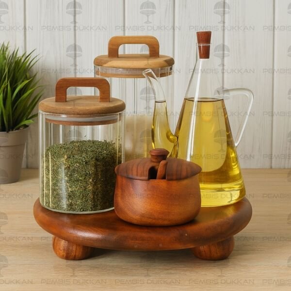 KÜÇÜK İBRİK YAĞDANLIK, NOVA OCAK YANI KÖŞE KOMBİN SET NO3