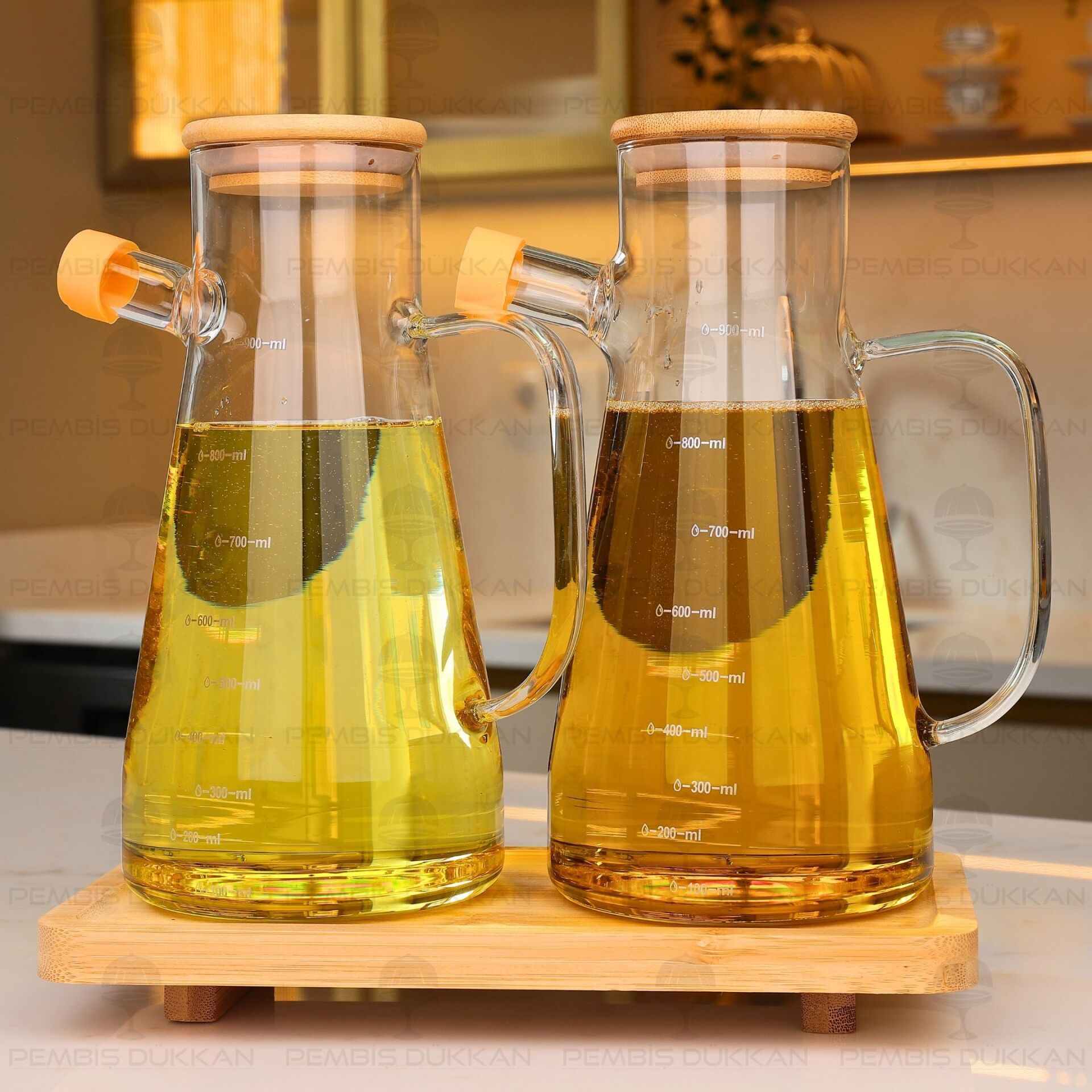 BAMBU ALTLIKLI, 2Lİ SERENİT BAMBU YAĞDANLIK SET (1113 + 8B31)