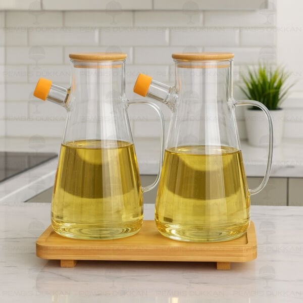 BAMBU ALTLIKLI, 2Lİ SERENİT BAMBU YAĞDANLIK SET (1113 + 8B31)