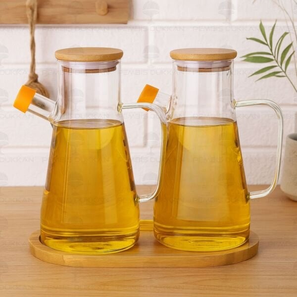 BAMBU ALTLIKLI, 2Lİ SERENİT BAMBU YAĞDANLIK SET (1113 + 75652)