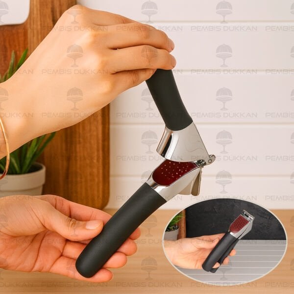 SİYAH ÇELİK PRO SARIMSAK EZİCİ (SE111)