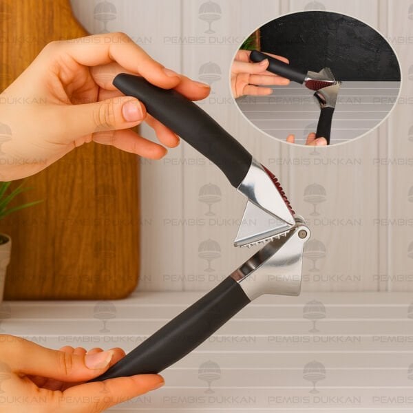 SİYAH ÇELİK PRO SARIMSAK EZİCİ (SE111)