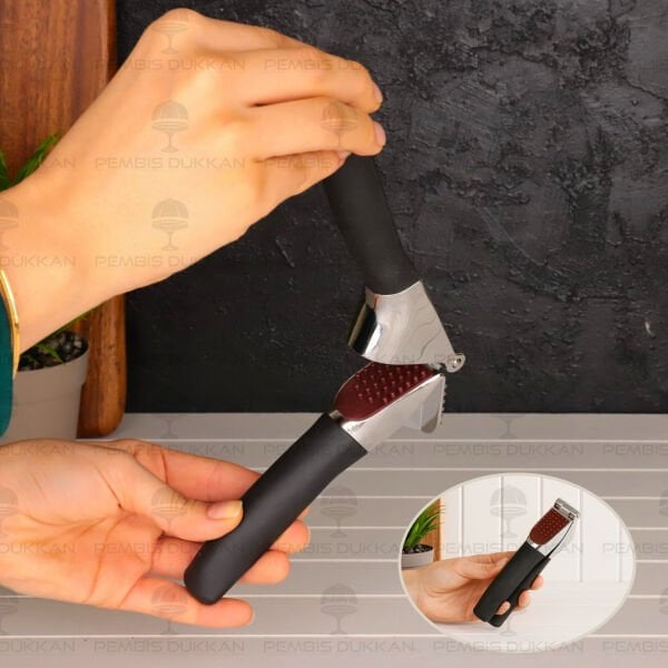 SİYAH ÇELİK PRO SARIMSAK EZİCİ (SE111)