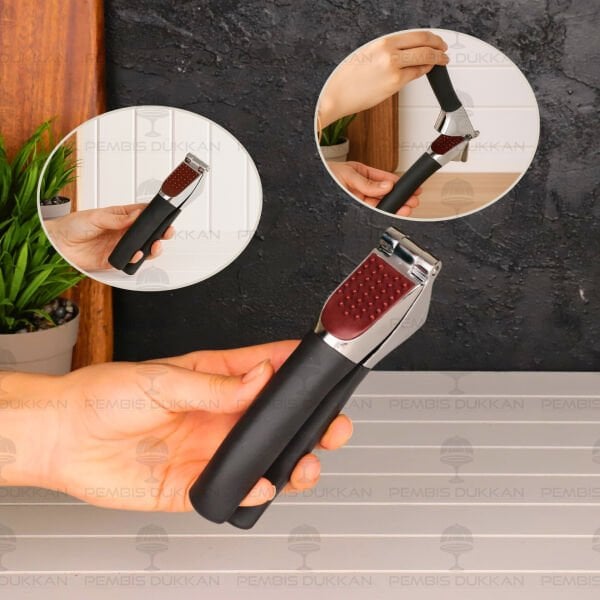 SİYAH ÇELİK PRO SARIMSAK EZİCİ (SE111)