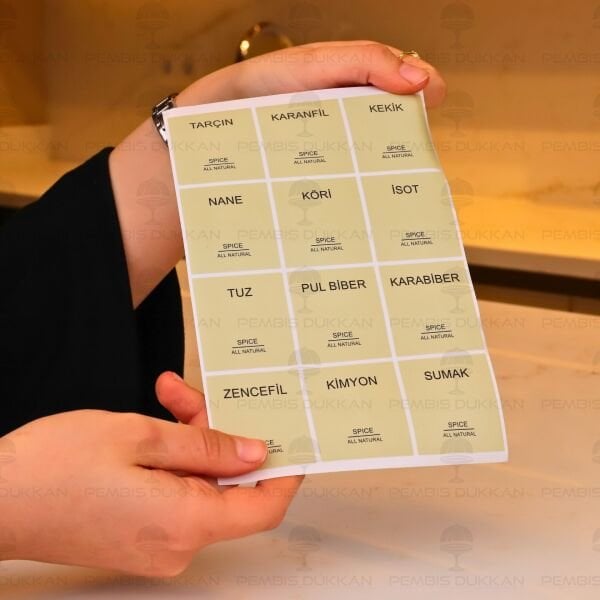 6LI BOHEM BAMBU KAPAKLI BAHARATLIK SET (7119100)