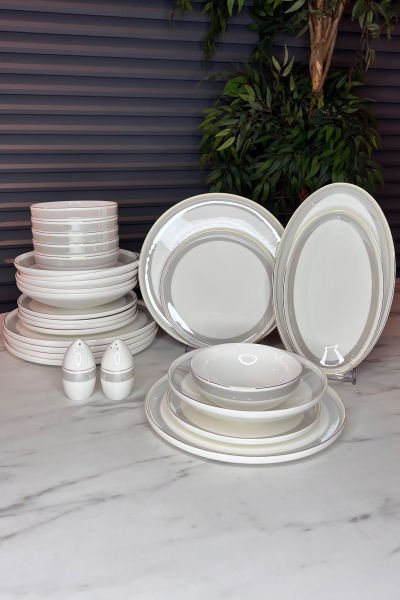 AMBER 6 KİŞİLİK 28 PARÇA YEMEK TAKIMI