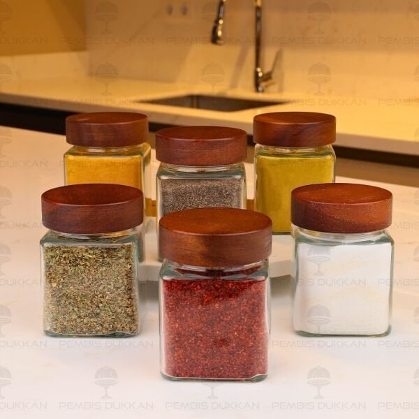 6LI BOHEM AKASYA KAPAKLI BAHARATLIK SET (7119101)