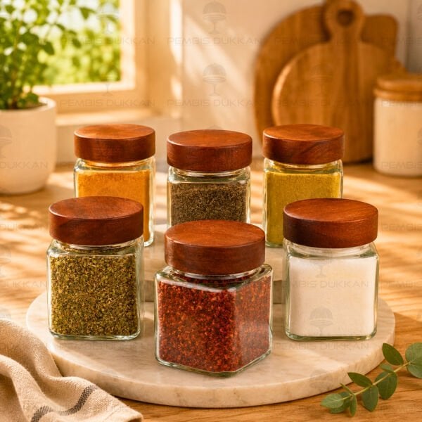 6LI BOHEM AKASYA KAPAKLI BAHARATLIK SET (7119101)