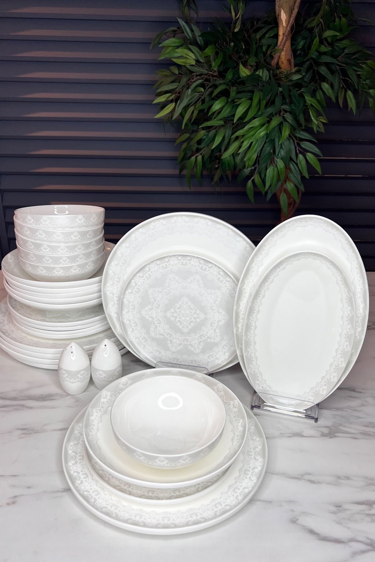 FLORE 6 KİŞİLİK 28 PARÇA YEMEK TAKIMI