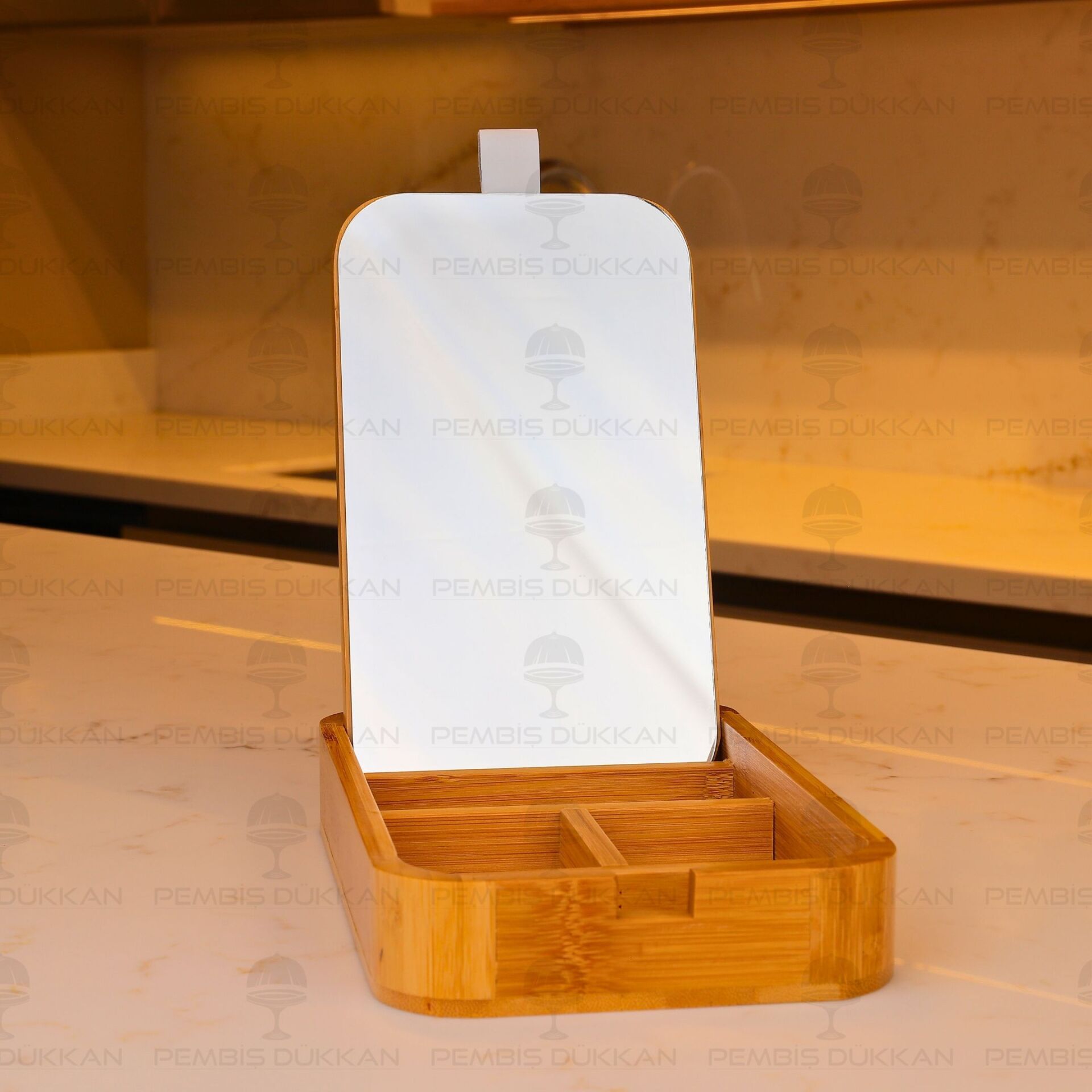 BAMBU AYNALI TAKI KUTUSU (7B242)