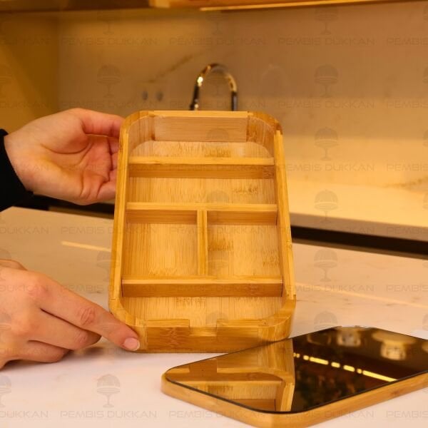 BAMBU AYNALI TAKI KUTUSU (7B242)