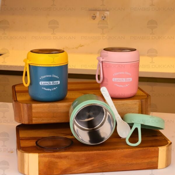 Thn Çelik Yemek Kabı 530ml (66713)