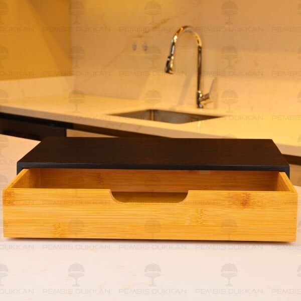 BAMBU SİYAH ÇEKMECE ORGANİZER (7B241)