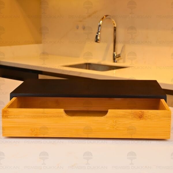 BAMBU SİYAH ÇEKMECE ORGANİZER (7B241)