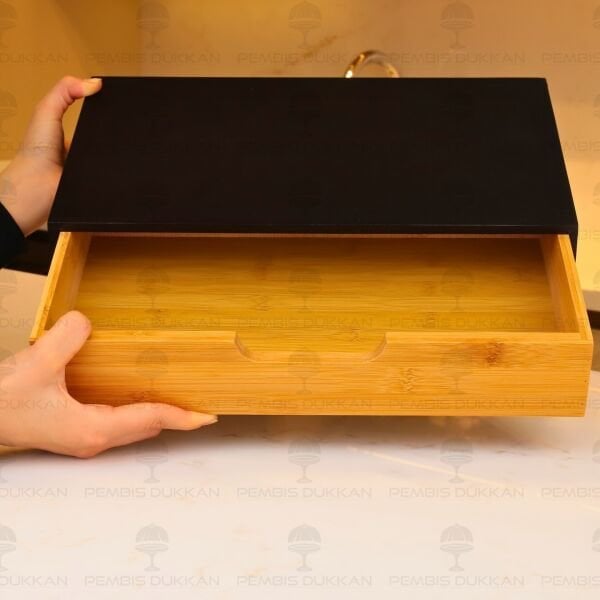 BAMBU SİYAH ÇEKMECE ORGANİZER (7B241)