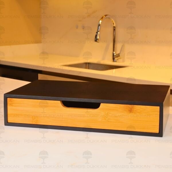 BAMBU SİYAH ÇEKMECE ORGANİZER (7B241)