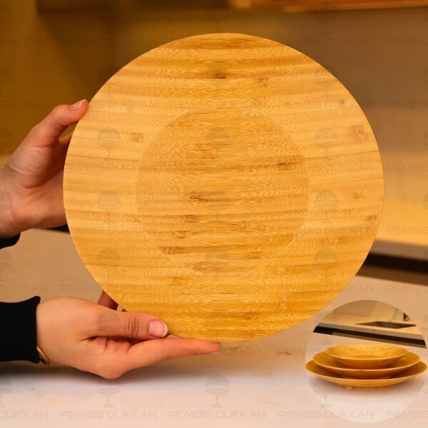 BAMBU 26.8CM SUNUM SERVİS TABAK (7B218)
