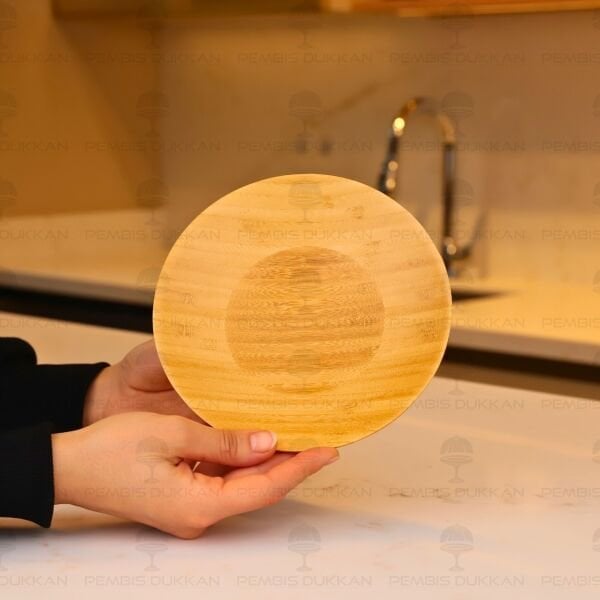 BAMBU 18CM SUNUM SERVİS TABAĞI (7B217)