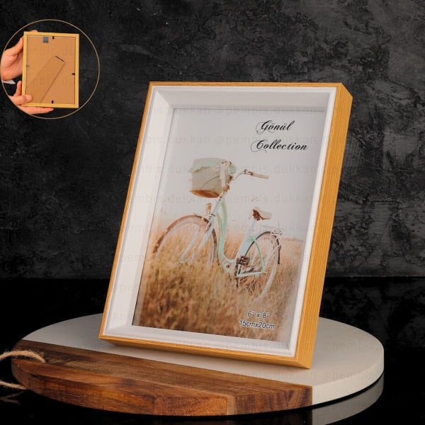 AHŞAP RESİM ÇERÇEVESİ 15 X 20 CM (3585)