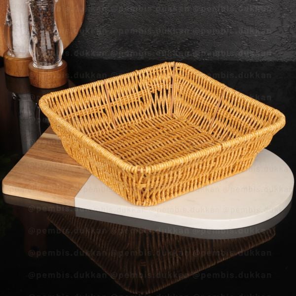 MİEN KARE RATTAN EKMEKLİK
