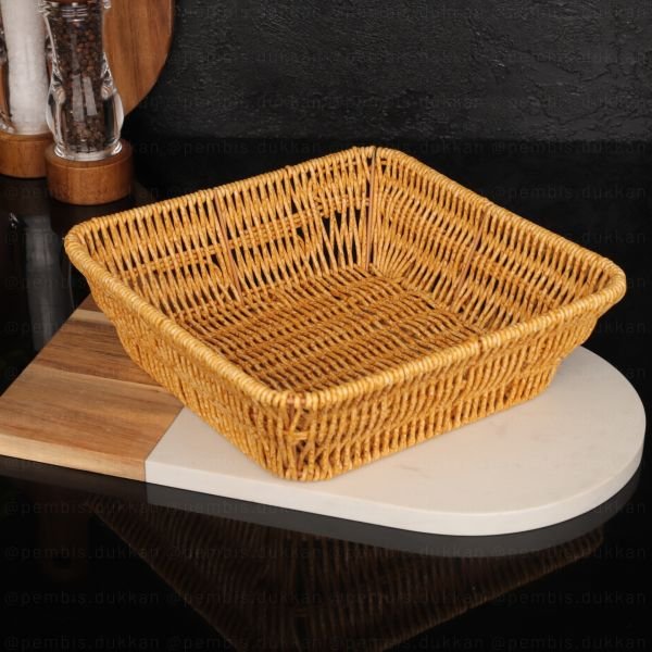MİEN KARE RATTAN EKMEKLİK