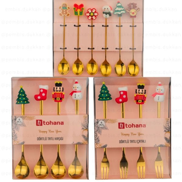 4LÜ TATLI KAŞIĞI YENİ YIL (76688)