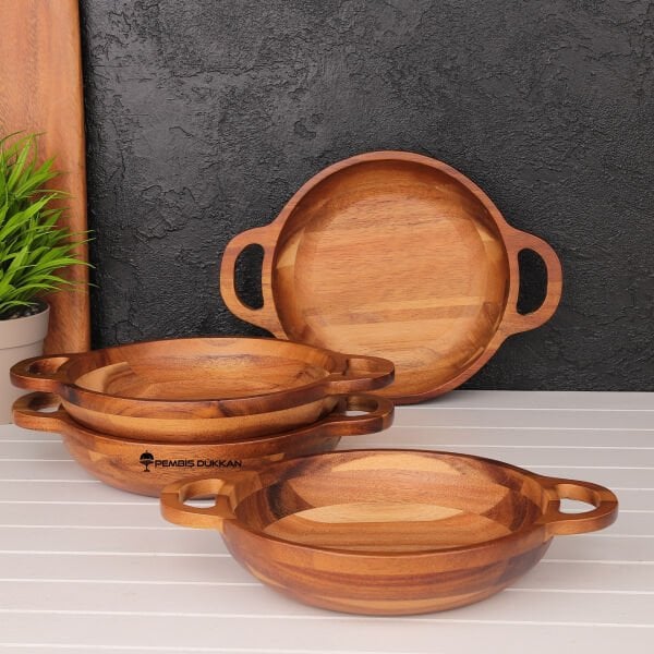 1 ADET AKASYA CARMEN BÜYÜK BOY KULPLU KASE (7B201)