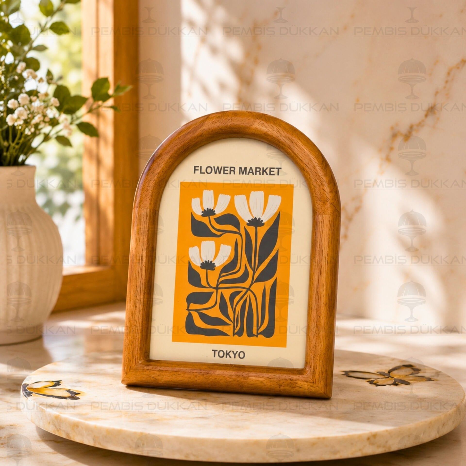 Chessy Bambu Çerçeve 13x12cm (Cer-206)